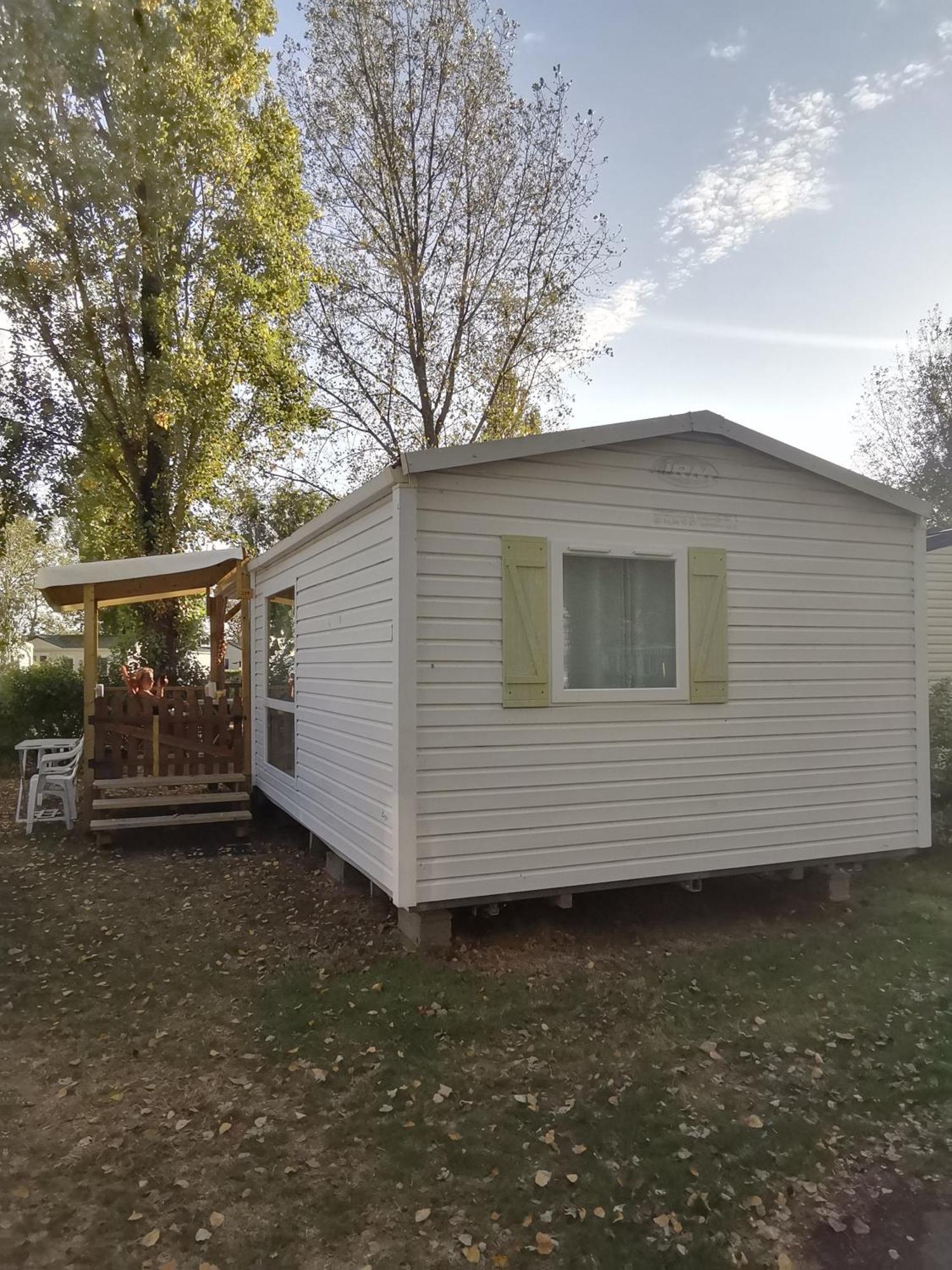 Mobilhome L'Oasis Camping Le Clos Cottet Angles  Esterno foto
