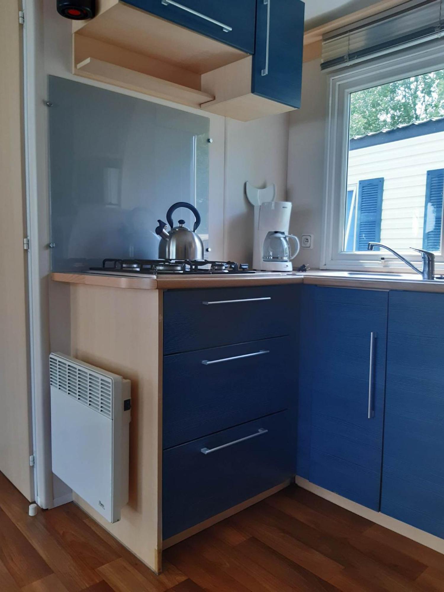 Mobilhome L'Oasis Camping Le Clos Cottet Angles  Esterno foto