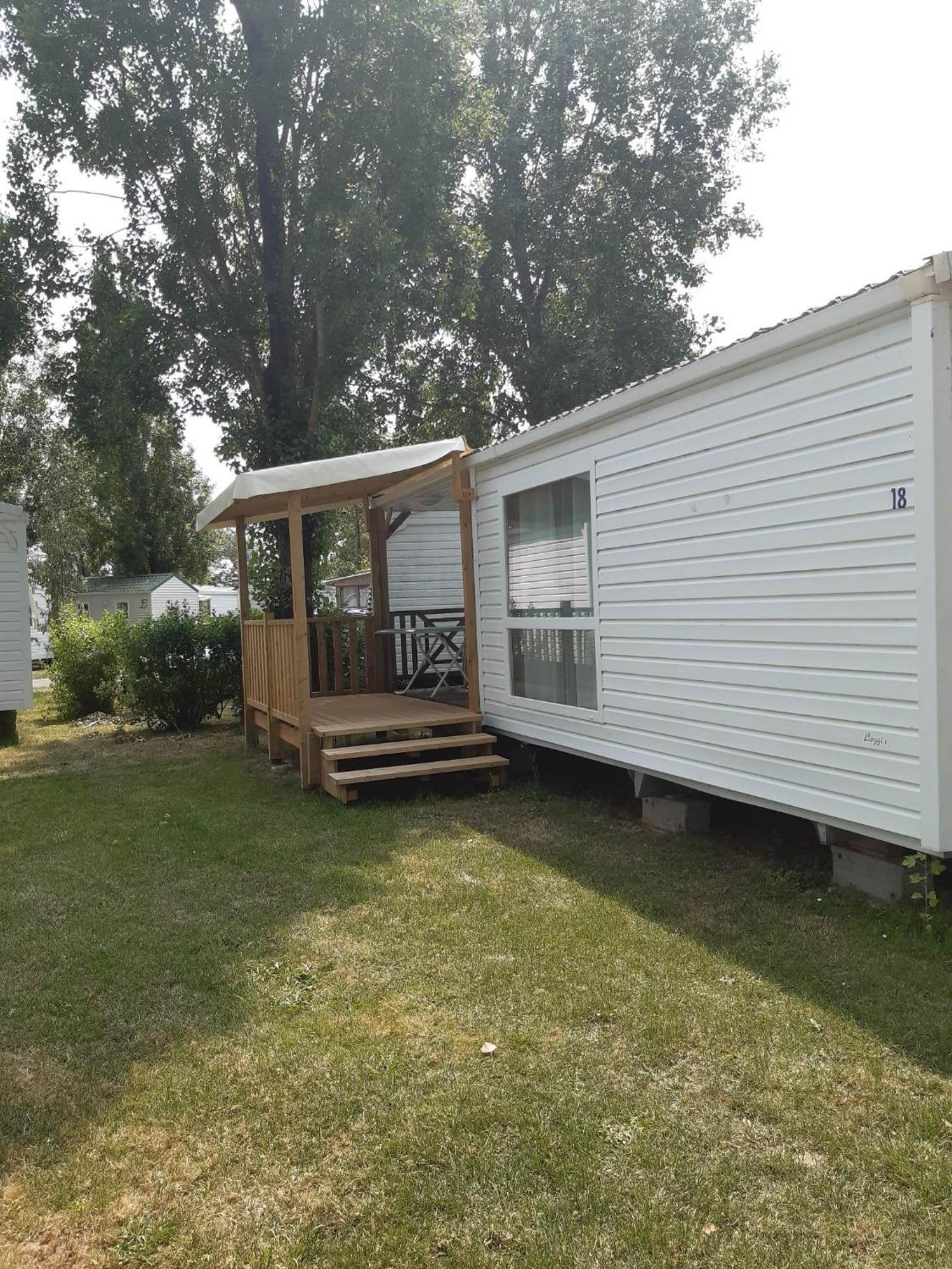 Mobilhome L'Oasis Camping Le Clos Cottet Angles  Esterno foto