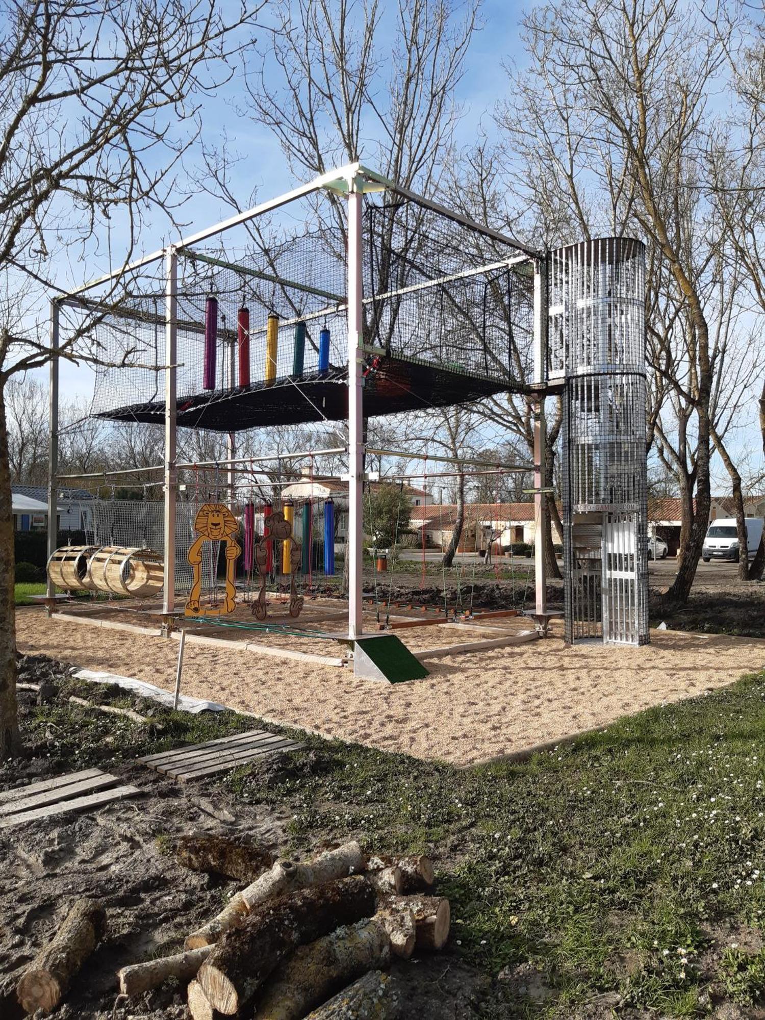 Mobilhome L'Oasis Camping Le Clos Cottet Angles  Esterno foto