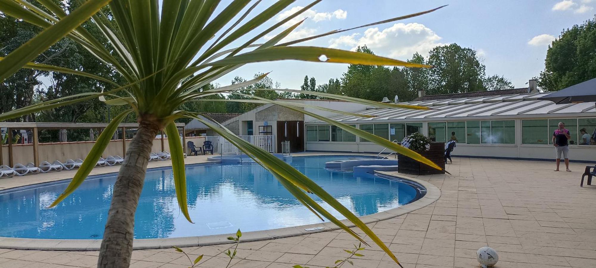Mobilhome L'Oasis Camping Le Clos Cottet Angles  Esterno foto