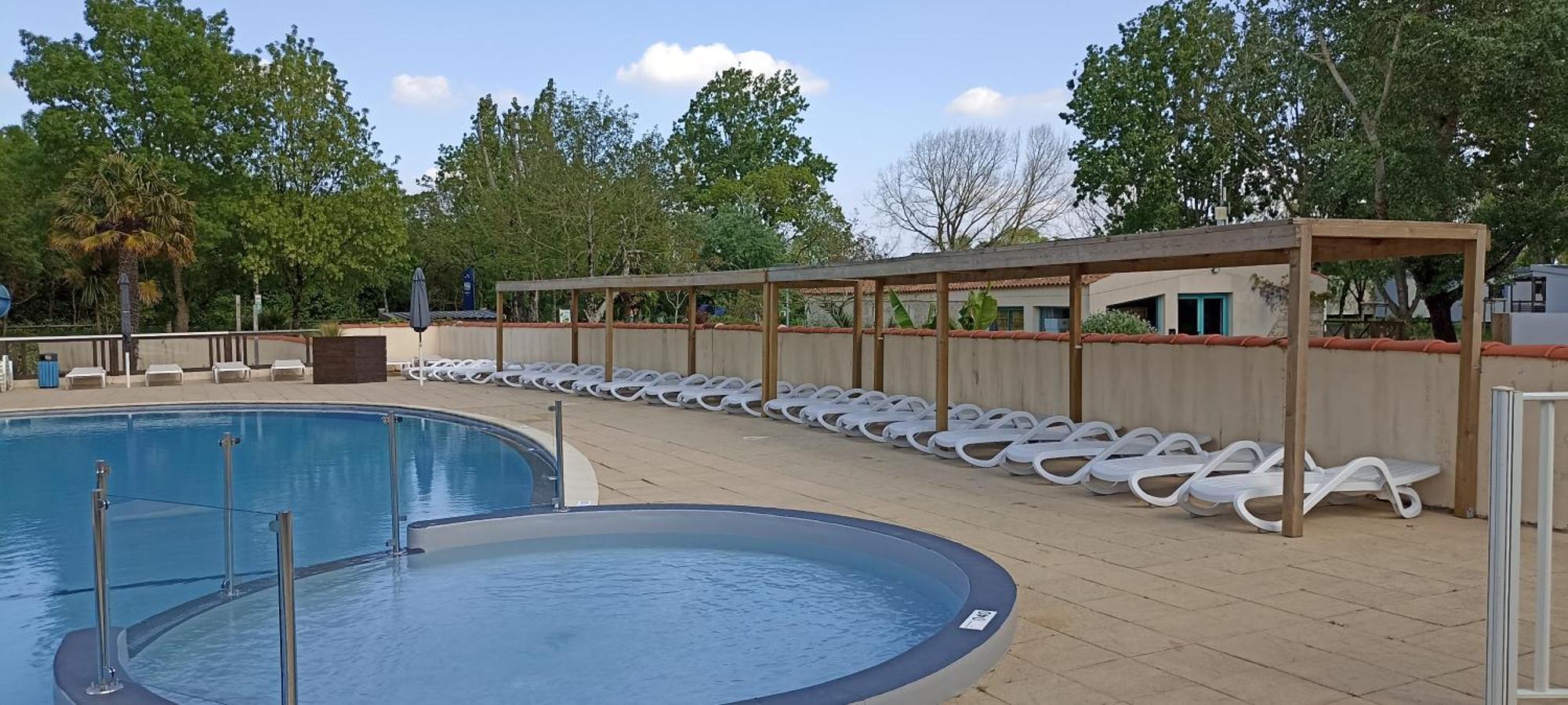 Mobilhome L'Oasis Camping Le Clos Cottet Angles  Esterno foto
